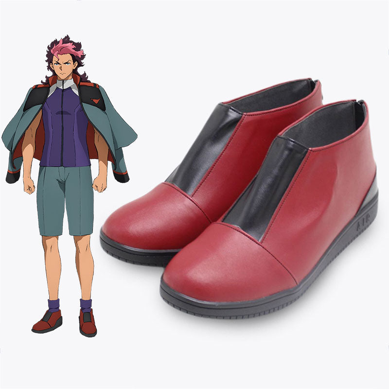 Mobile Suit Gundam the Witch from Mercury Guel Jeturk Cosplay Shoes