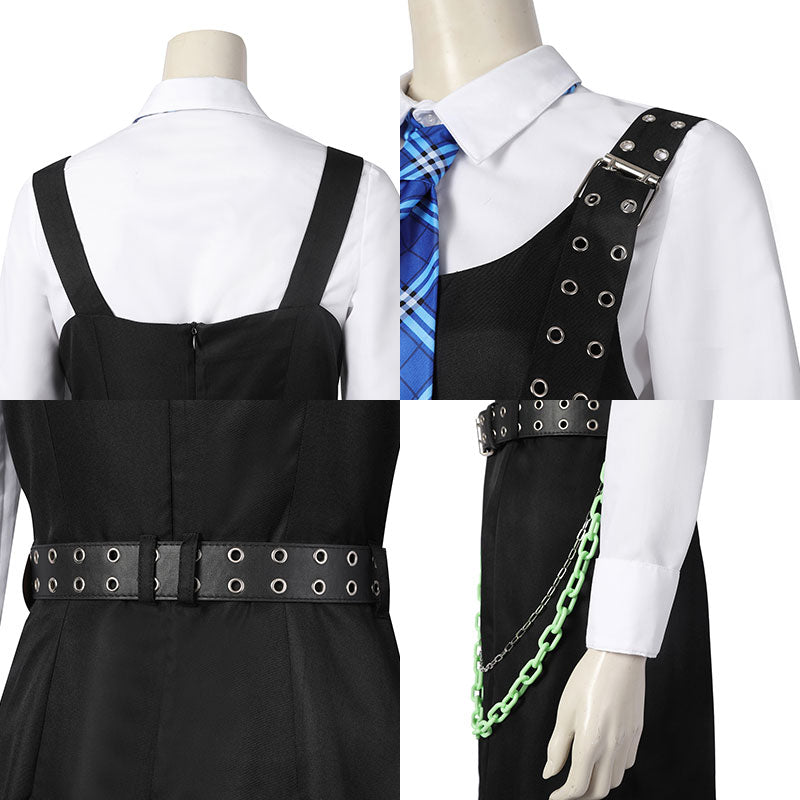 Monster High Live Action Movie Frankie Stein Cosplay Costume