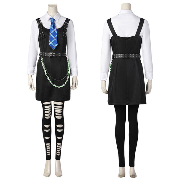 Monster High Live Action Movie Frankie Stein Cosplay Costume