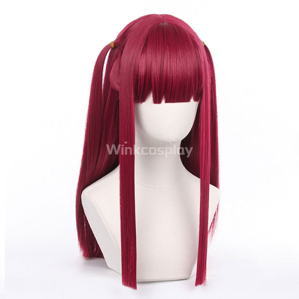 My Dress-Up Darling Sono Bisque Doll Wa Koi Wo Suru Kitagawa Marin Little Devil Halloween Red Cosplay Wig