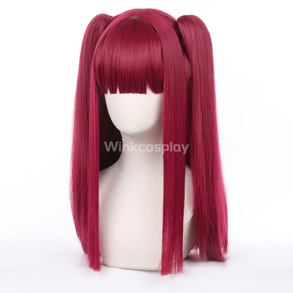 My Dress-Up Darling Sono Bisque Doll Wa Koi Wo Suru Kitagawa Marin Little Devil Halloween Red Cosplay Wig