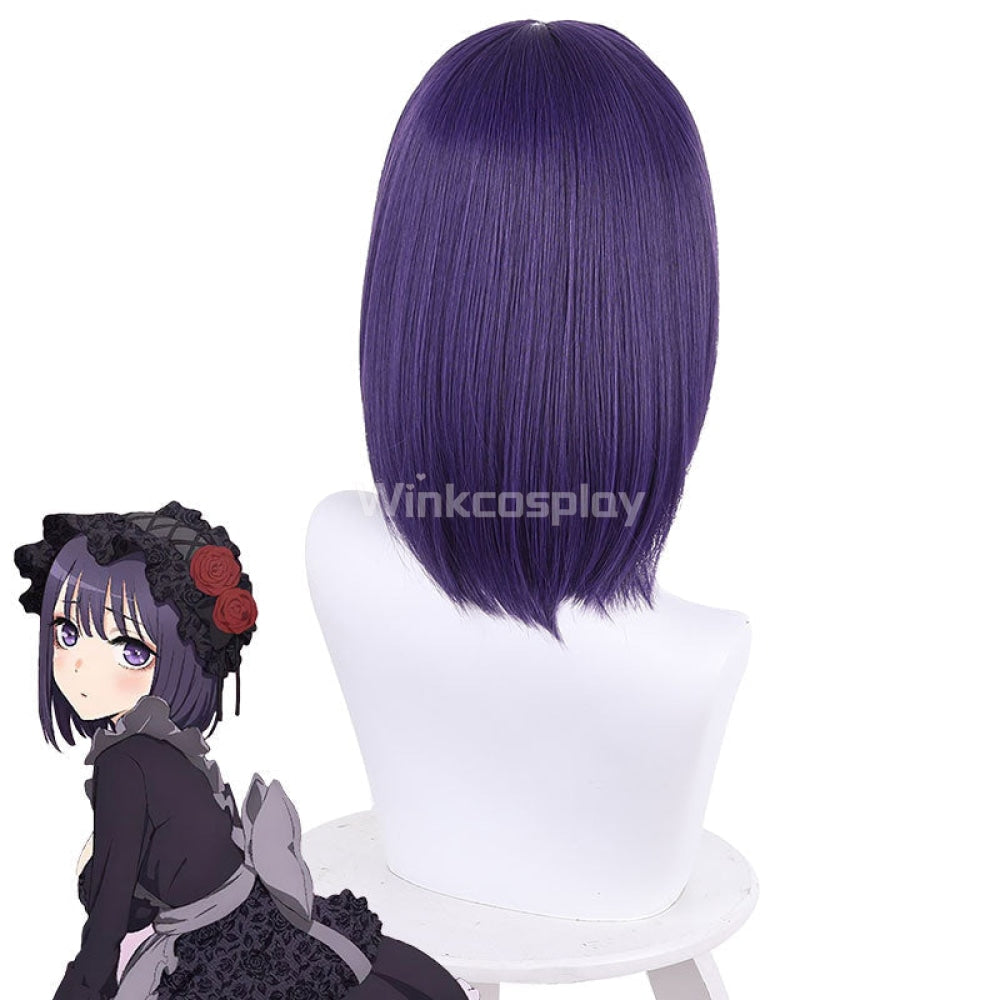 My Dress-Up Darling Sono Bisque Doll Wa Koi Wo Suru Kitagawa Marin Purple Cosplay Wig