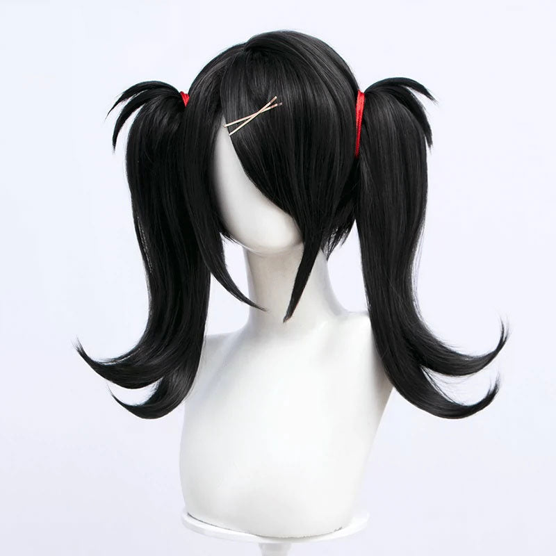 Needy Streamer Overload Ame-chan Black Cosplay Wig
