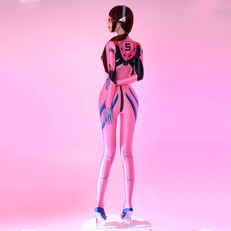 Neon Genesis Evangelion EVA Rei Ayanami Asuka Langley Sohryu Mari Illustrious Makinami Zentais Jumpsuit Cosplay Costume