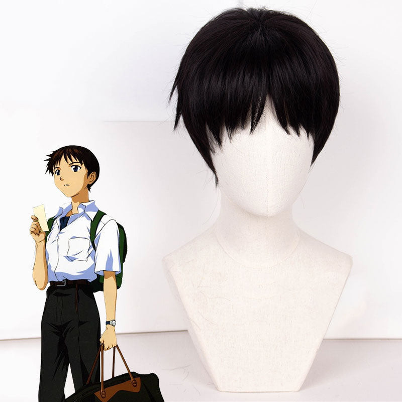 Neon Genesis Evangelion EVA Shinji Ikari Cosplay Wig