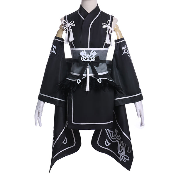 NieR: Automata 2B YoRHa No.2 Type B DLC Switch Version New Outfit Kimono Cosplay Costume