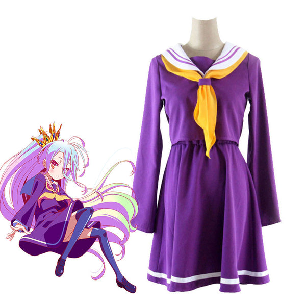 No Game No Life Shiro Cosplay Costume