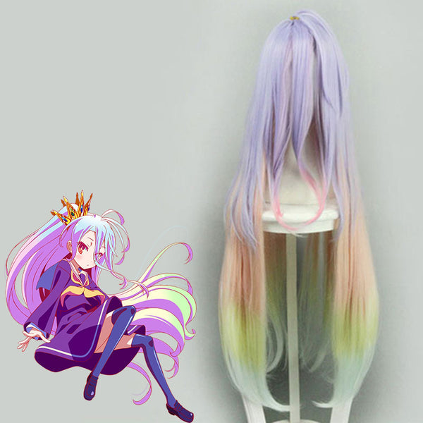 No Game No Life Shiro Cosplay Wig