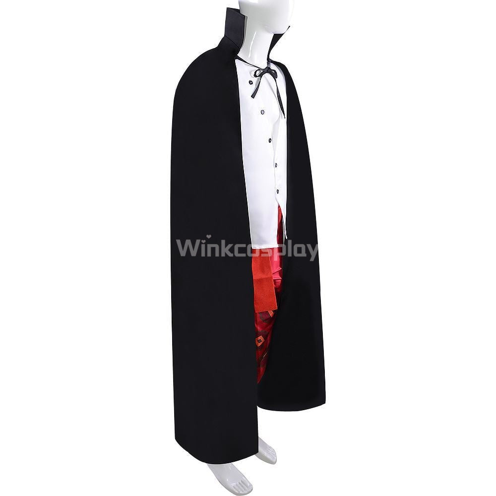 One Piece Film Red 2022 Movie Red-Haired Shanks Cosplay Costume