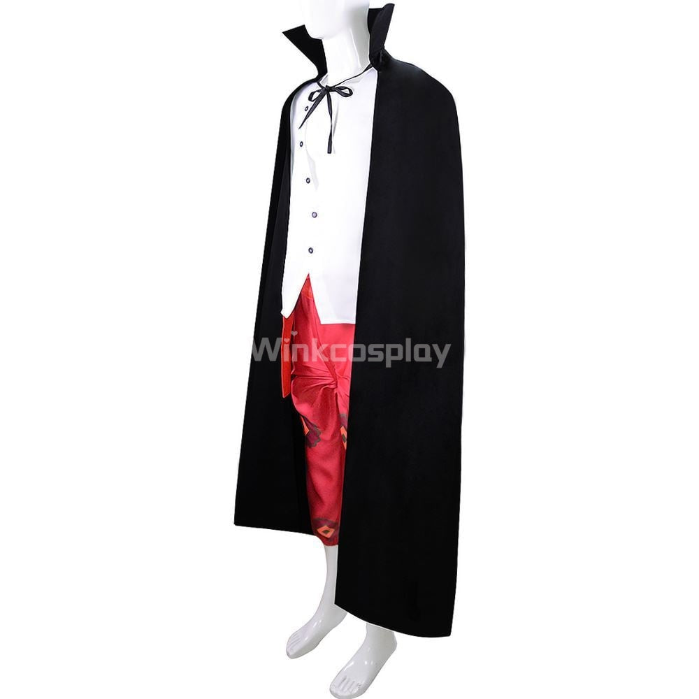 One Piece Film Red 2022 Movie Red-Haired Shanks Cosplay Costume