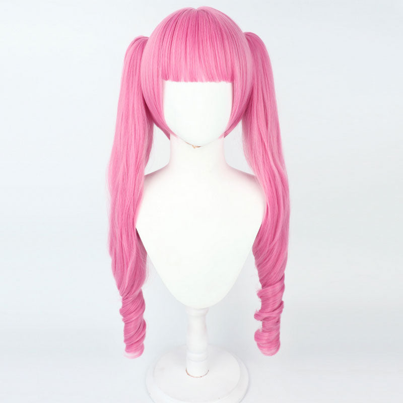 Anime Female A Edition Pink Cosplay Wig Long Wig