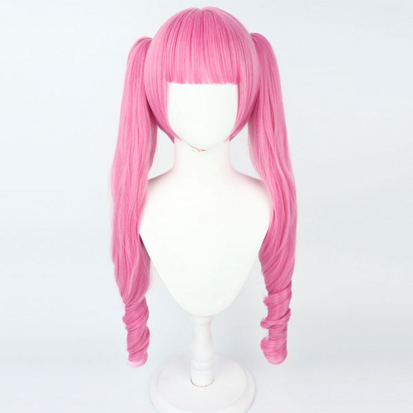 Anime Female A Edition Pink Cosplay Wig Long Wig