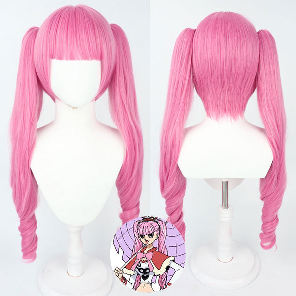 One Piece Ghost Princess Perona A Edition Pink Cosplay Wig