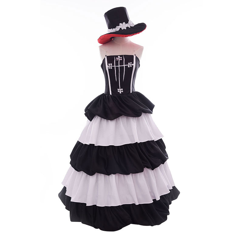 One Piece Ghost Princess Perona Dress Cosplay Costume