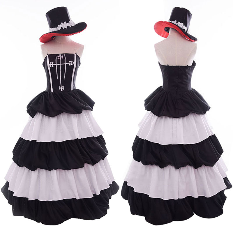 One Piece Ghost Princess Perona Dress Cosplay Costume