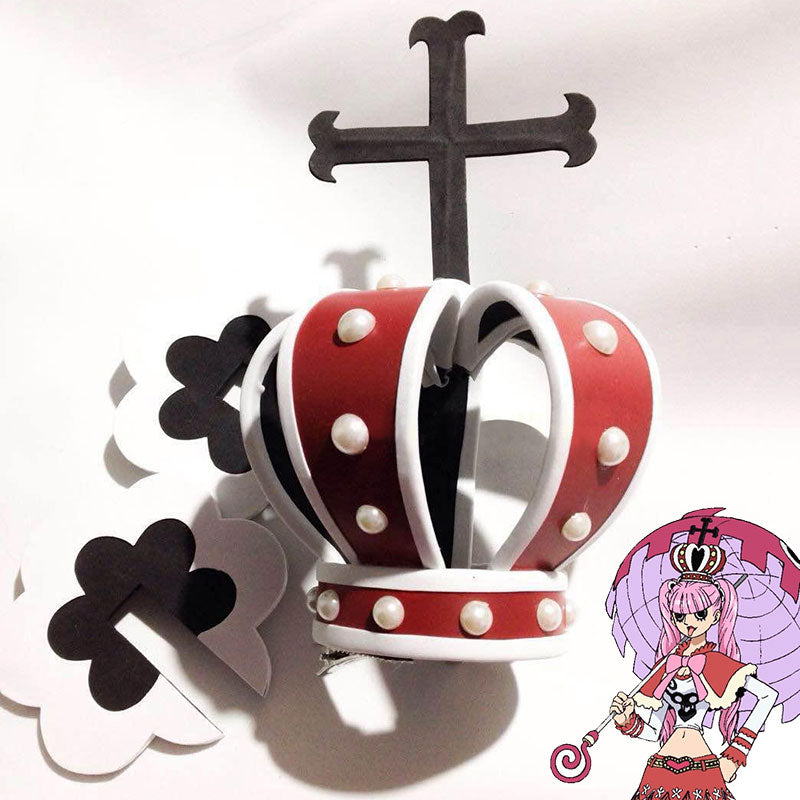 One Piece Ghost Princess Perona Headwear Crown Cosplay Accessory Prop