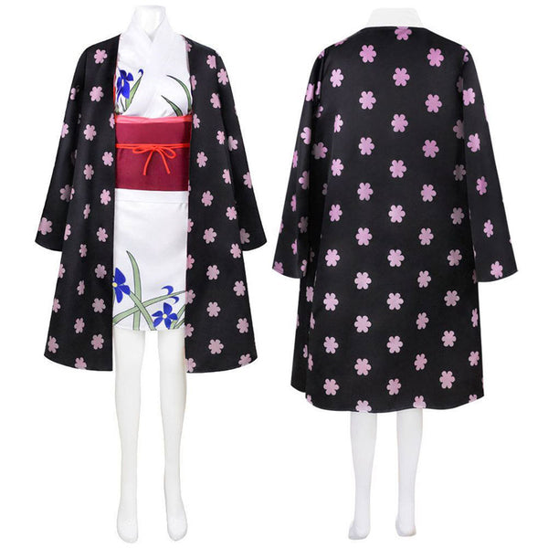 One Piece Nico Robin Onigashima Kimono Cosplay Costume