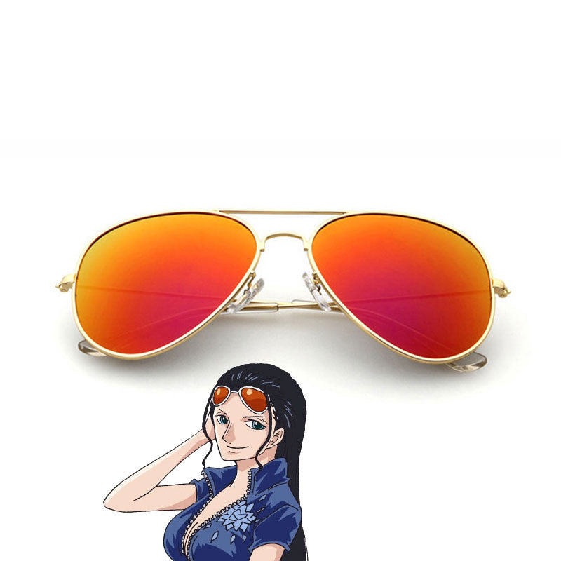 One Piece Nico Robin Sunglasses Cosplay Accessory Prop Winkcosplay
