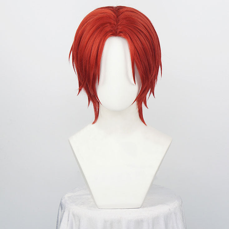 One Piece Red Hair Shanks Red Cosplay Wig