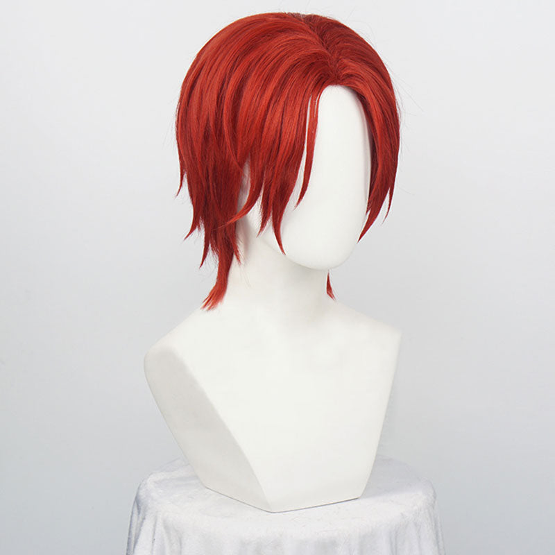 One Piece Red Hair Shanks Red Cosplay Wig