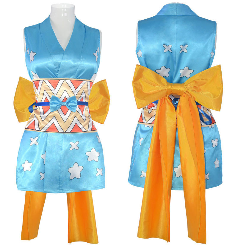 One Piece Wano Country Arc Nami Kimono Cosplay Costume