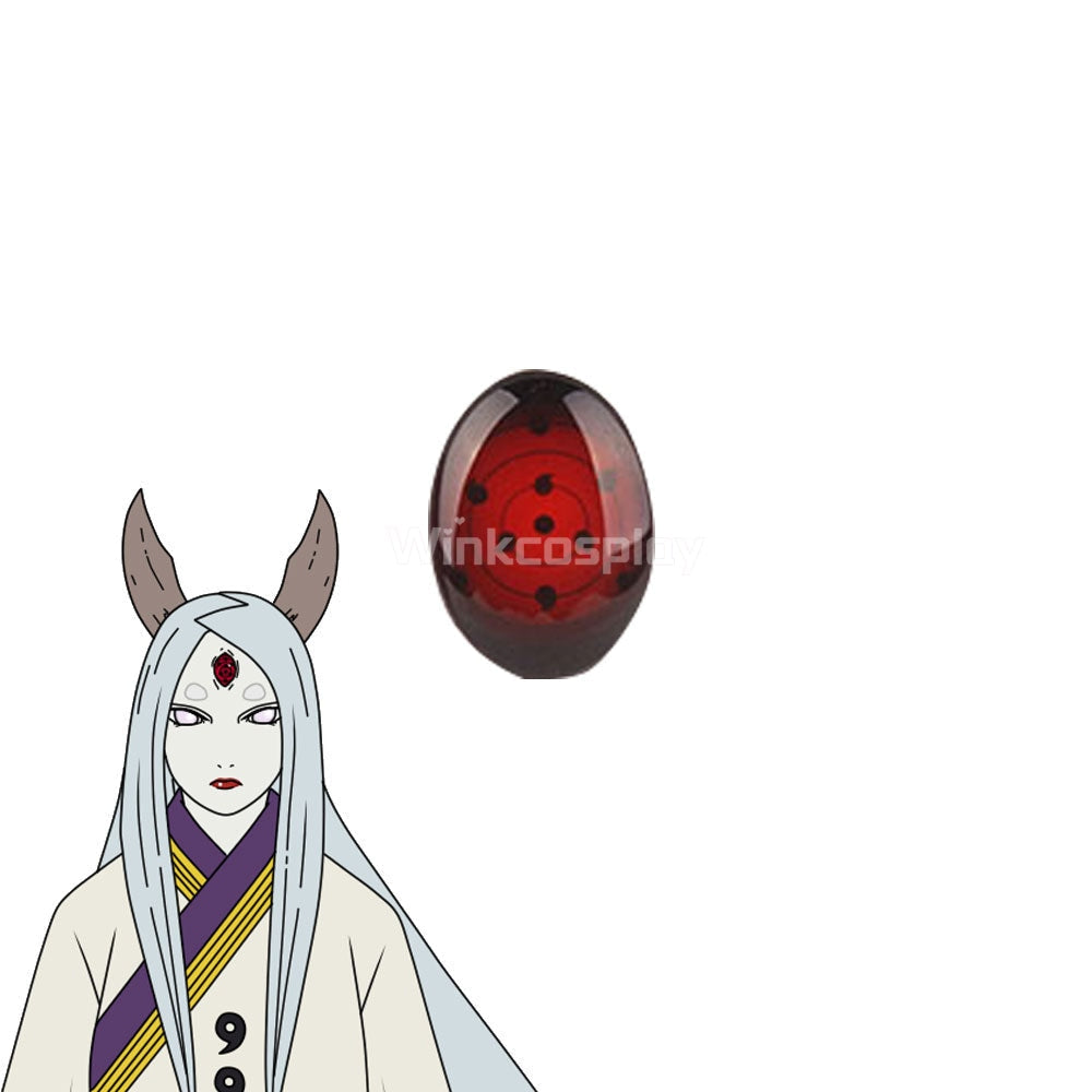 Naruto Ootutuki Kaguya Kaguya Ōtsutsuki from Naruto Halloween Eye Cosplay Accessory Prop - Winkcosplay