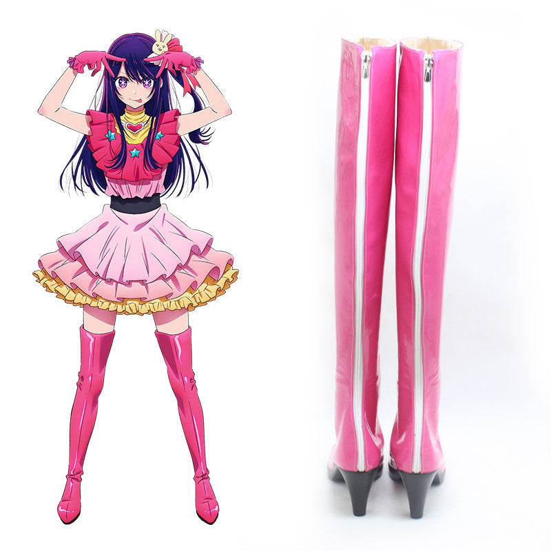 Oshi no Ko Favorite Girl My Idol's Child Ai Hoshino Shoes Cosplay Boots