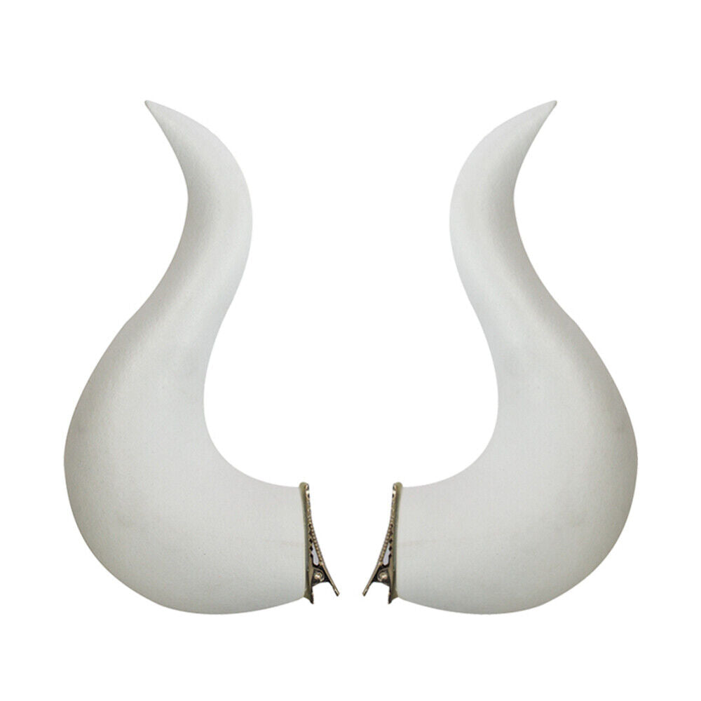Overlord Albedo Deep Purple Cosplay Wig - Horn Select
