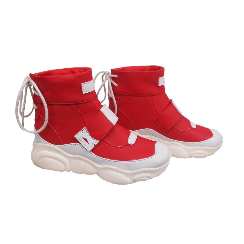 Overwatch 2 Kiriko Red Cosplay Shoes