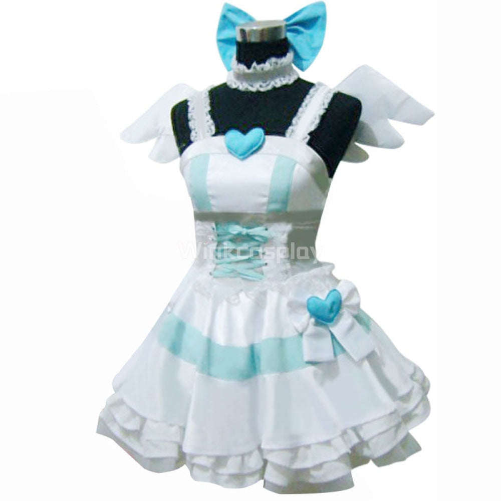 Panty And Stocking With Garterbelt Stocking Angel Cosplay Costume