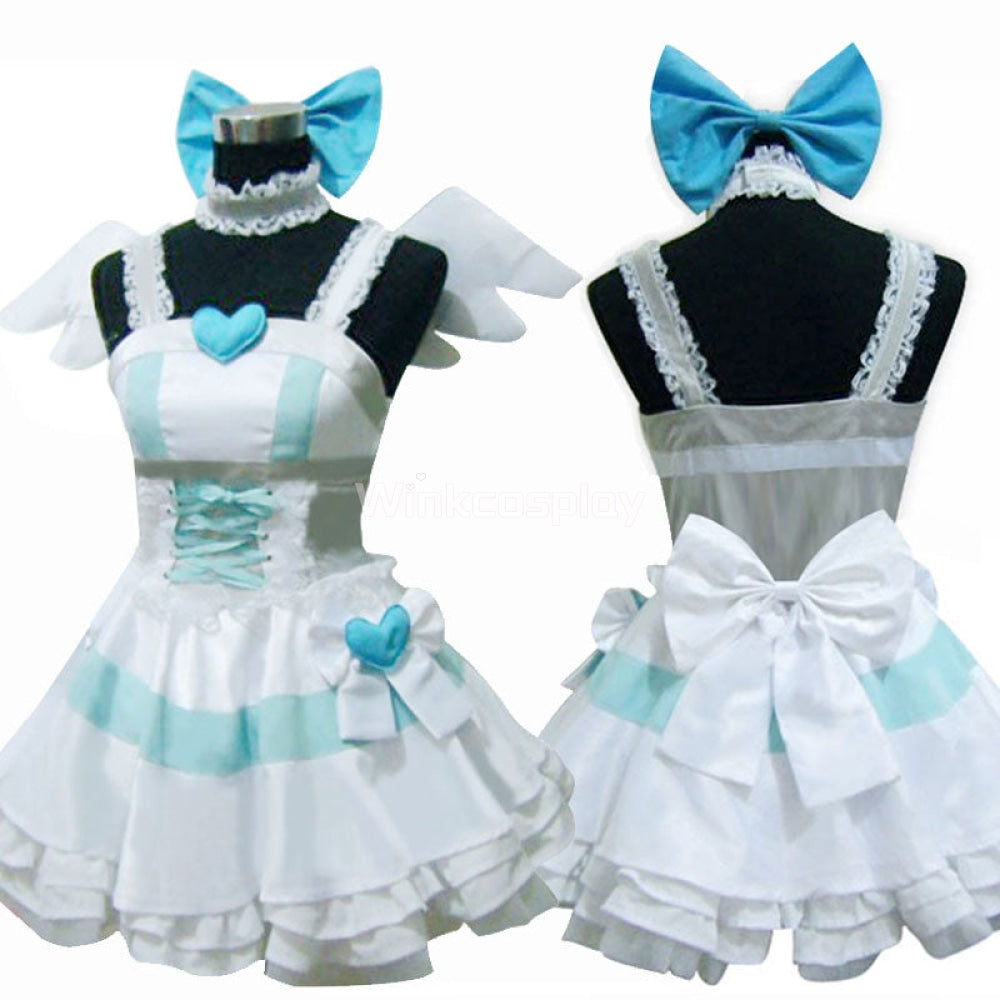 Panty And Stocking With Garterbelt Stocking Angel Cosplay Costume