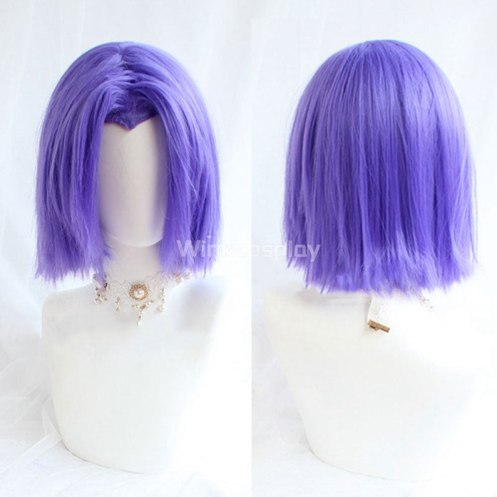 Pokémon Pokemon James Blue Purple Cosplay Wig