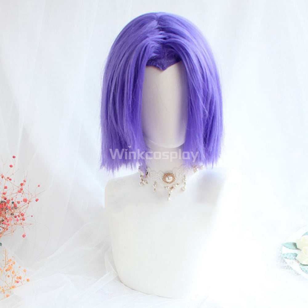 Pokémon Pokemon James Blue Purple Cosplay Wig