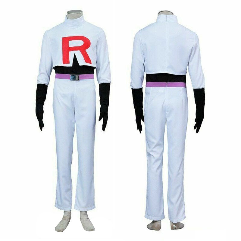 Pokémon Pokemon James Halloween Cosplay Costume