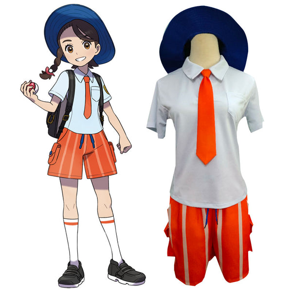 Pokemon Pokémon Scarlet Naranja Academy Students The Player Protagonist Juliana Florian Cosplay Costume