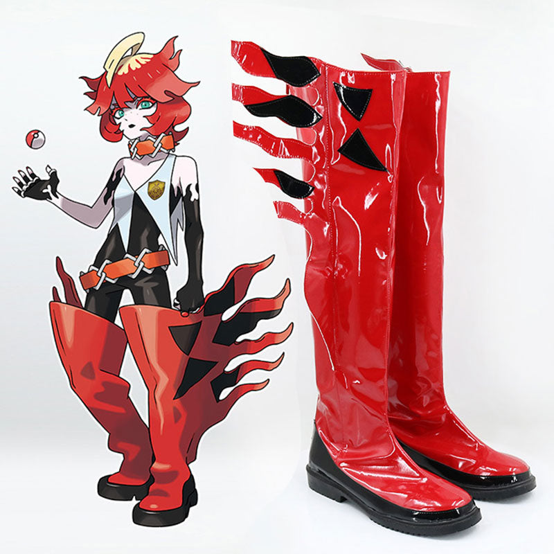 Pokemon Pokémon Scarlet and Violet Mela Shoes Cosplay Boots