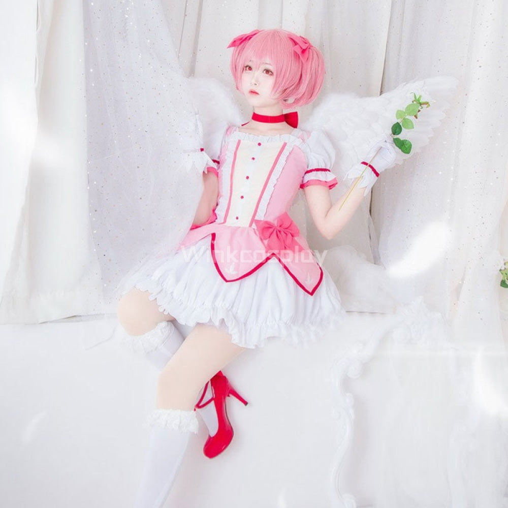 Puella Magi Madoka Magica Kaname Madoka Cosplay Costume