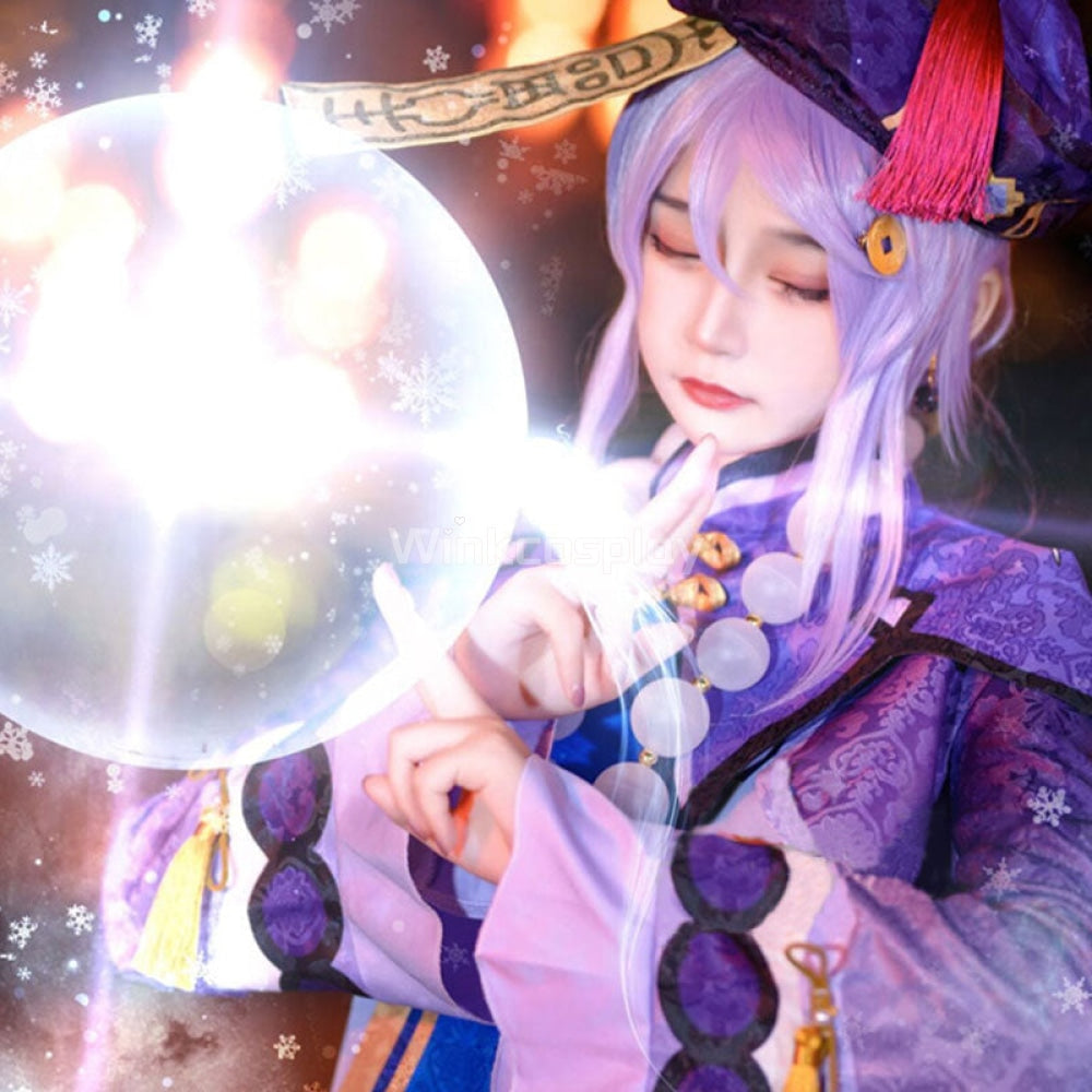 Qiqi from Genshin Impact Halloween Cosplay Costume - Winkcosplay
