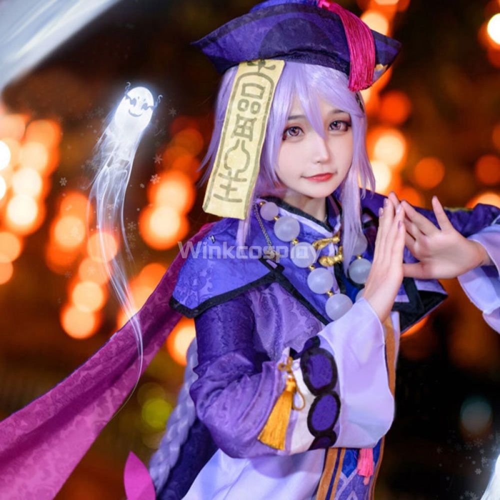 Qiqi from Genshin Impact Halloween Cosplay Costume - Winkcosplay