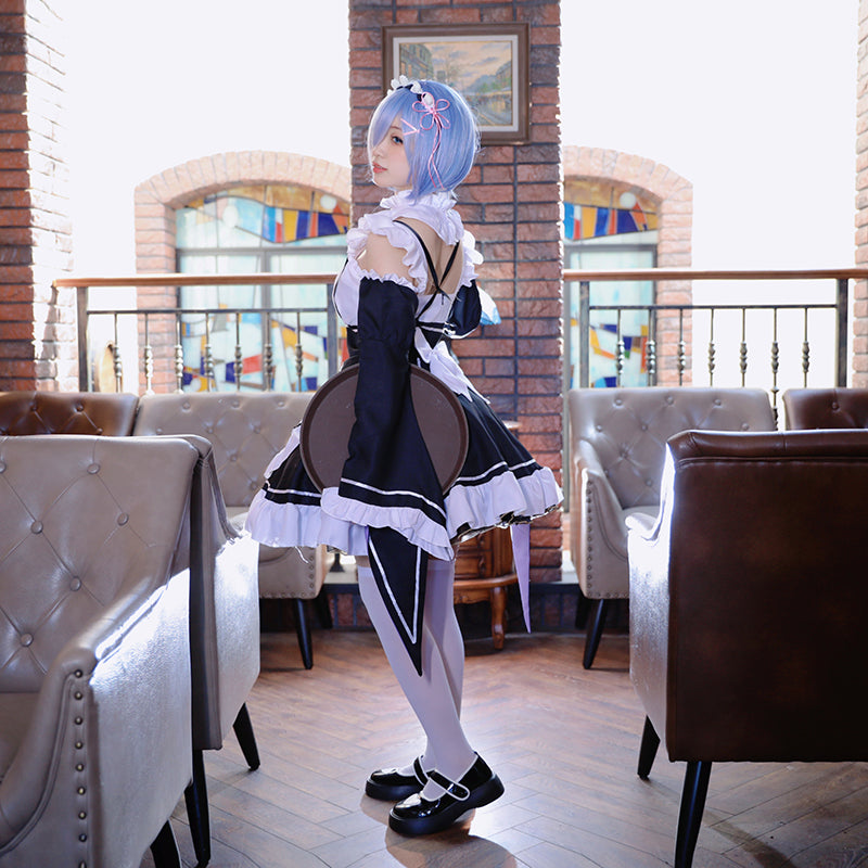 Re: Life In A Different World From Zero Re: Zero Starting Life in Another World: Rem Maid Cosplay Costume