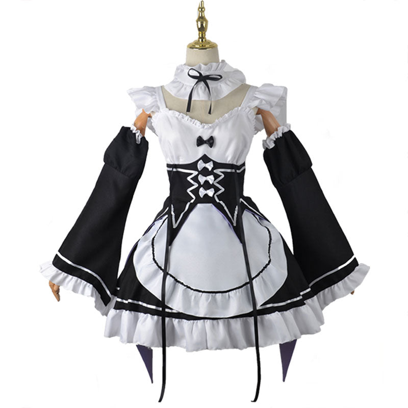 Re: Life In A Different World From Zero Re: Zero Starting Life in Another World: Rem Maid Cosplay Costume