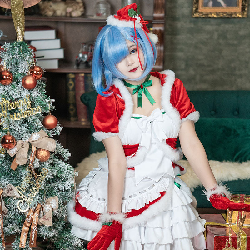 Re: Zero Starting Life in Another World Christmas Rem 3 Star Cosplay Costume