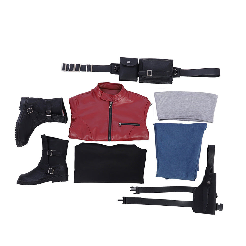 Resident Evil 2 Remake Claire Redfield Cosplay Costume