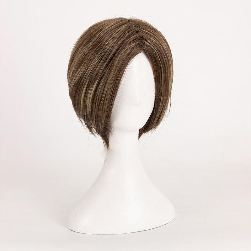 Resident Evil 2 Remake Leon Scott Kennedy Cosplay Wig