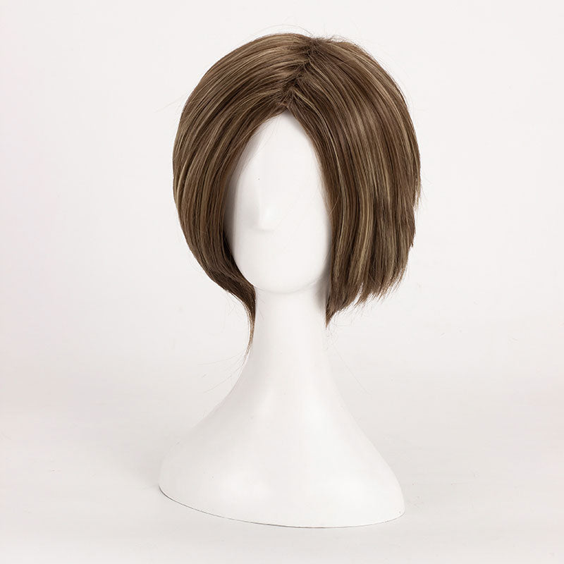 Resident Evil 2 Remake Leon Scott Kennedy Cosplay Wig