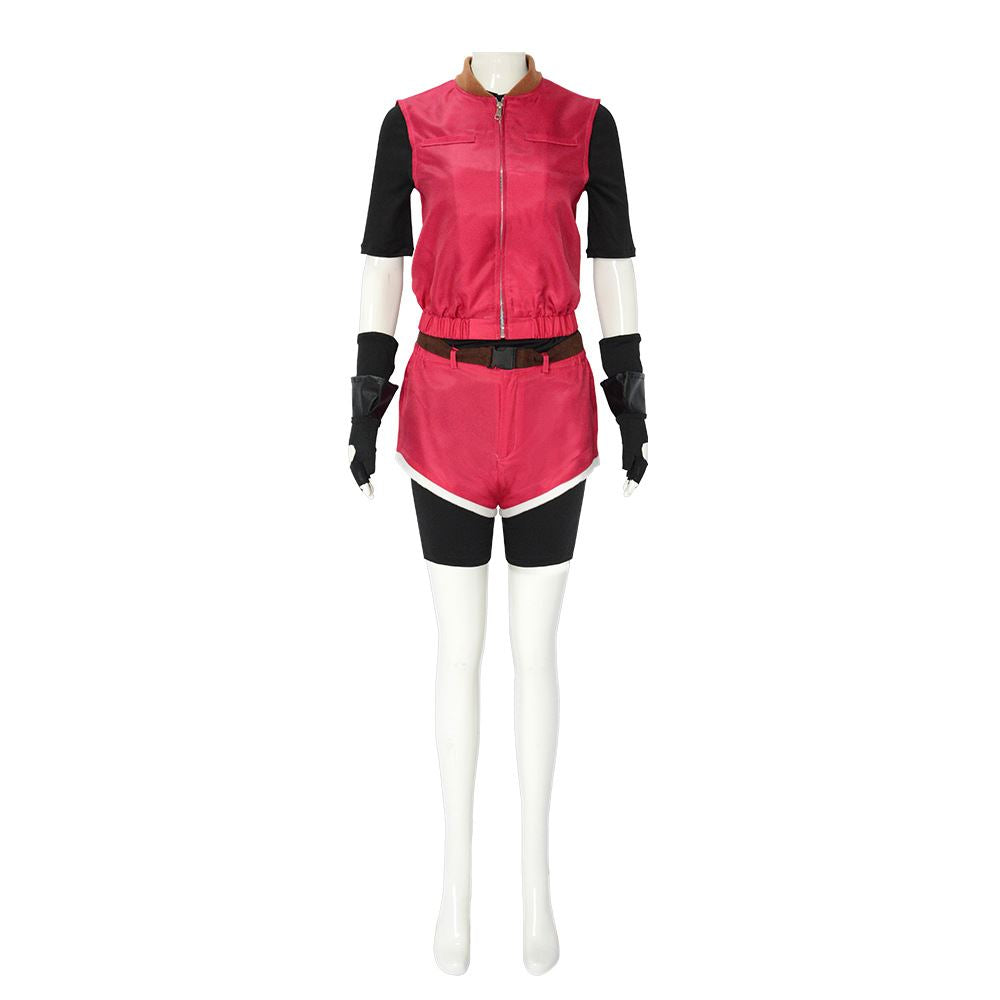 Resident Evil RE2 1998 Claire Redfield Cosplay Costume