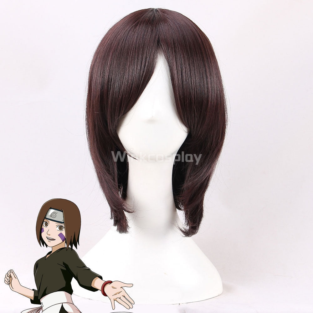 Rin Nohara from Naruto Halloween Brown Cosplay Wig - Winkcosplay