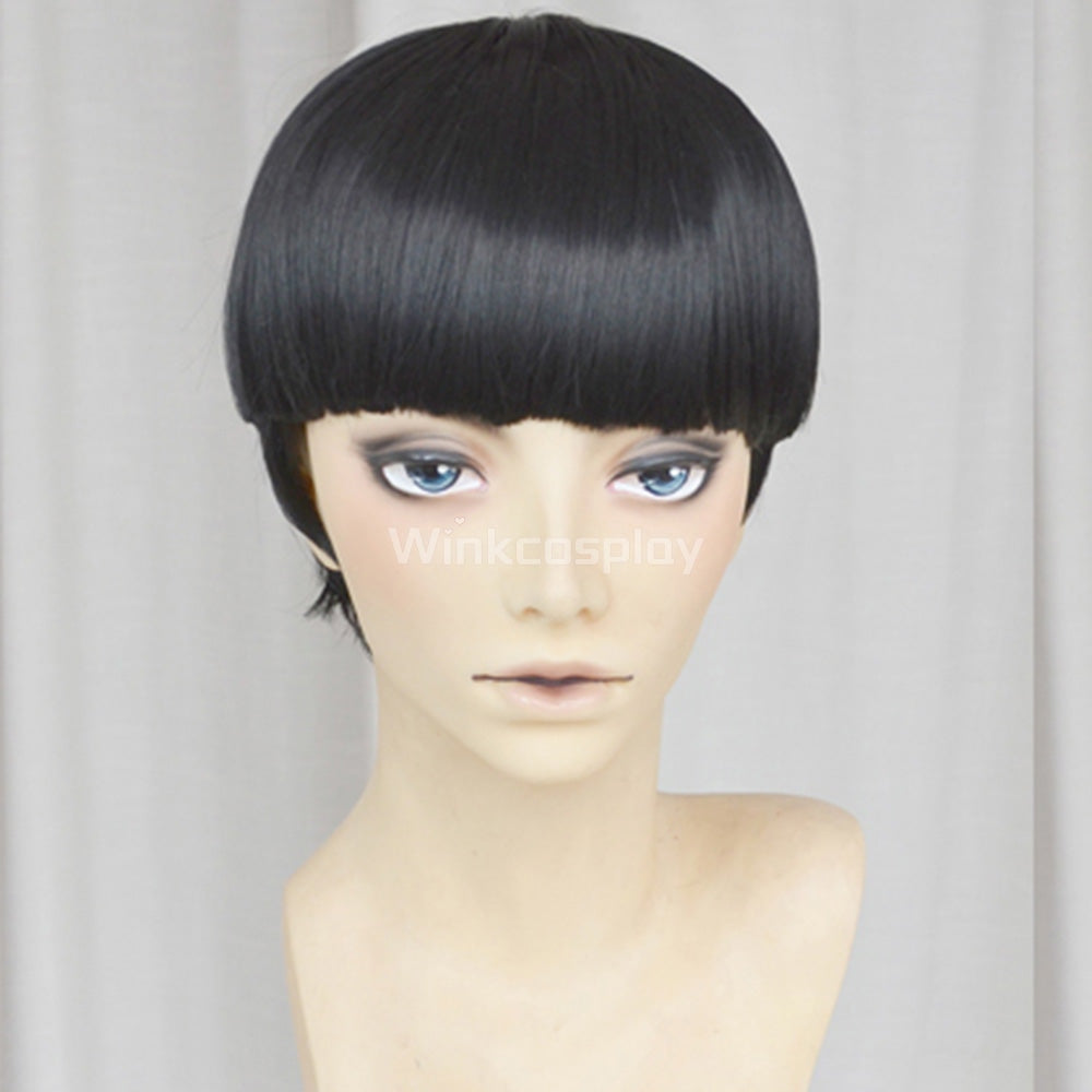 Rock Lee from Naruto Halloween Black Cosplay Wig - Winkcosplay