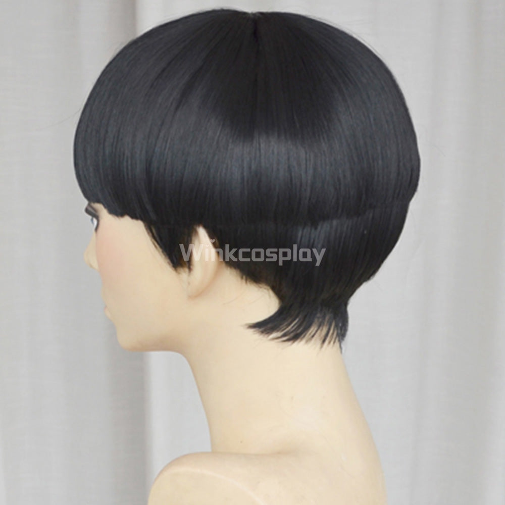 Rock Lee from Naruto Halloween Black Cosplay Wig - Winkcosplay