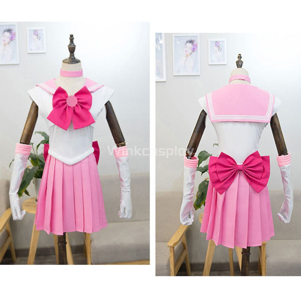 Sailor Moon Cosplay Costume Women Sailor Moon Uniform Tsukino Usagi /Mizuno Ami /Hino Rei/ Minako Aino / Makoto Kino